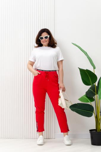 С27036 брюки женские (Красный) - Лазар-Текс