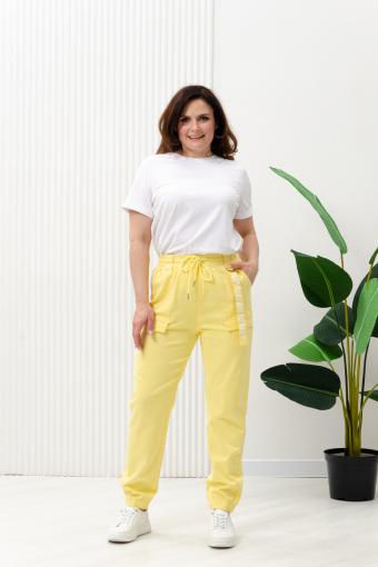 С27037 брюки женские (Желтый) - Лазар-Текс
