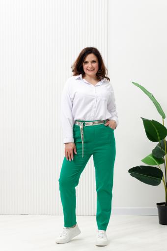 С27038 брюки женские (Зеленый) - Лазар-Текс
