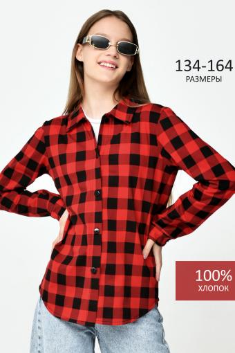 Рубашка м22085 (Красный) - Лазар-Текс