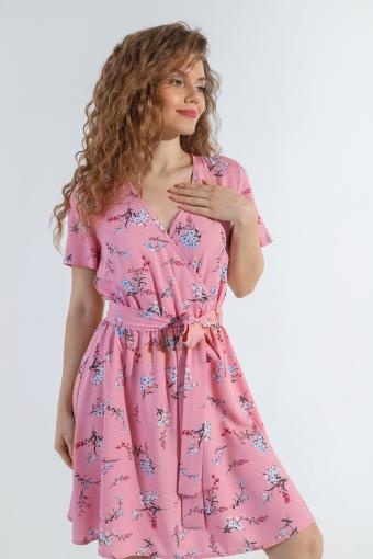 Платье РОЗМАРИН-1 (розовый) (Фото 2)